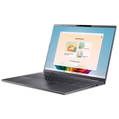 Ноутбук Acer Swift X 14 SFX14-73G 14.5" 2.8K OLED, Intel U9-285H, 32GB, F2TB, NVD5070-8, Win11, сірий-13-зображення