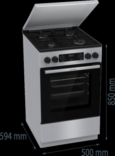 Плита комбінована GORENJE GK5C43SH-38-изображение