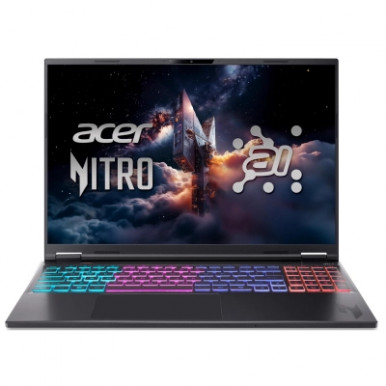 Ноутбук Acer Nitro 16S AN16S-61 16" WQXGA IPS, AMD R9-365, 32GB, F2TB, NVD5070-8, Lin, чорний-12-зображення