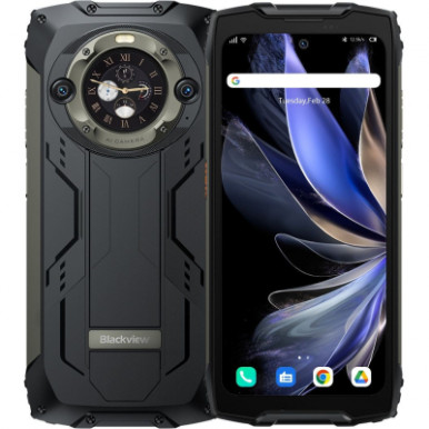 Смартфон Blackview BV9300 Pro 6.7" 12/256ГБ, 2SIM, 15080мА•ч, черный UA-12-изображение