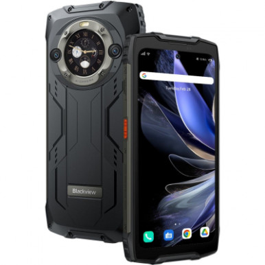 Смартфон Blackview BV9300 Pro 6.7" 12/256ГБ, 2SIM, 15080мА•ч, черный UA-15-изображение