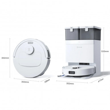 Робот-пилосос DEEBOT T30CDLX71 WHITE ECOVACS-9-зображення