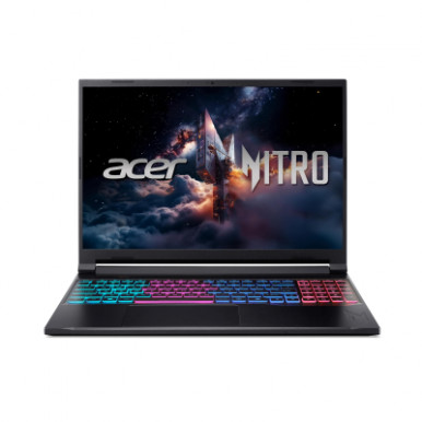 Ноутбук Acer Nitro V 16S ANV16S-41 16" WUXGA IPS, AMD R5-240, 16GB, F1TB, NVD5050-8, Lin, чорний-10-зображення