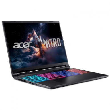 Ноутбук Acer Nitro V 16S ANV16S-41 16" WUXGA IPS, AMD R5-240, 16GB, F1TB, NVD5050-8, Lin, чорний-12-зображення