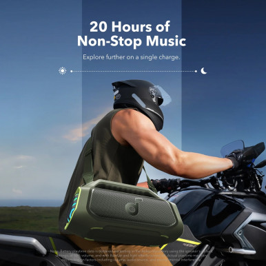 Портативная акустика Anker SoundСore Boom 2 Plus Green-9-изображение