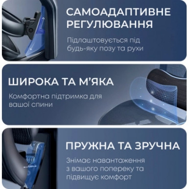 Офісне крісло Sihoo DORO C300L Mesh Black (DORO-C300L-A3-101)-15-зображення