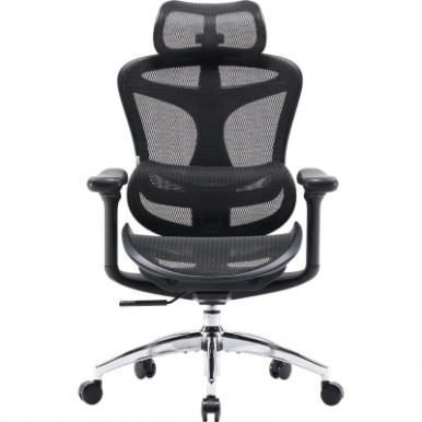 Офісне крісло Sihoo DORO C300L Mesh Black (DORO-C300L-A3-101)-16-зображення