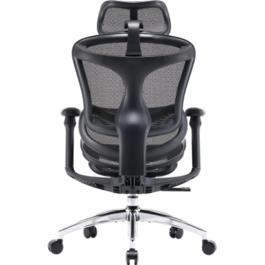 Офісне крісло Sihoo DORO C300L Mesh Black (DORO-C300L-A3-101)-17-зображення