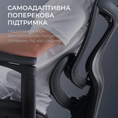 Офісне крісло Sihoo DORO C300L Mesh Black (DORO-C300L-A3-101)-22-зображення