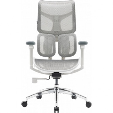 Офісне крісло Sihoo DORO S100 Mesh White (S100-M302)-16-зображення