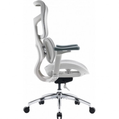 Офісне крісло Sihoo DORO S100 Mesh White (S100-M302)-18-зображення