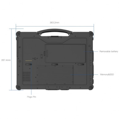 Ноутбук Vinga Scout X14A (X14A-123516512BWP)-15-зображення