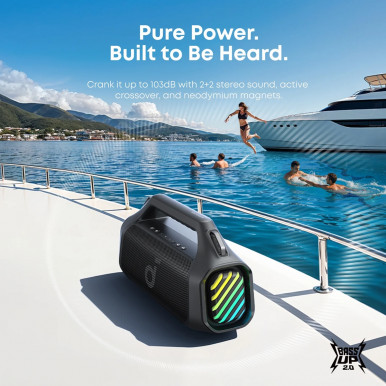 Портативная акустика Anker SoundСore Boom 2 Pro Black-7-изображение