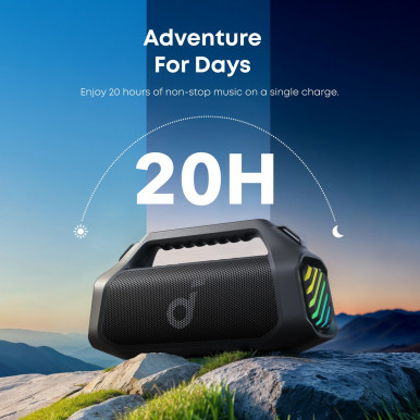 Портативная акустика Anker SoundСore Boom 2 Pro Black-8-изображение