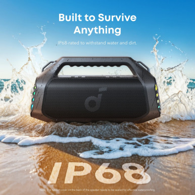 Портативная акустика Anker SoundСore Boom 2 Pro Black-10-изображение