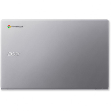 Ноутбук Acer Chromebook CB315-6HT 15.6" FHD IPS Touch, Intel 3-N355, 8GB, F128GB, UMA, ChromeOS, серебристый-16-изображение