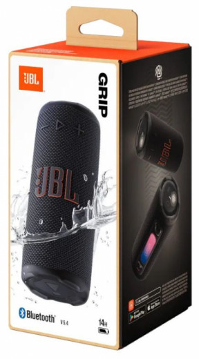 Портативная акустика JBL Grip Black (JBLGRIPBLK)-16-изображение