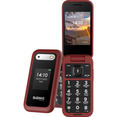 Мобильный телефон Sigma X-style 281 CLIK Red (4827798151426)-5-изображение