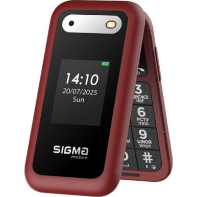 Мобильный телефон Sigma X-style 281 CLIK Red (4827798151426)-6-изображение