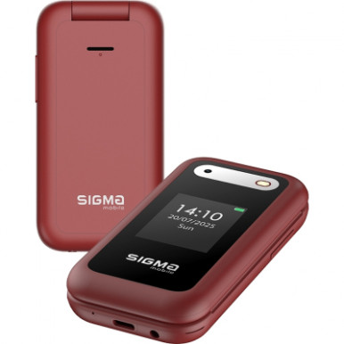 Мобильный телефон Sigma X-style 281 CLIK Red (4827798151426)-9-изображение