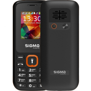 Мобильный телефон Sigma X-style 171 MINI Track Black-Orange (4827798813737)-7-изображение