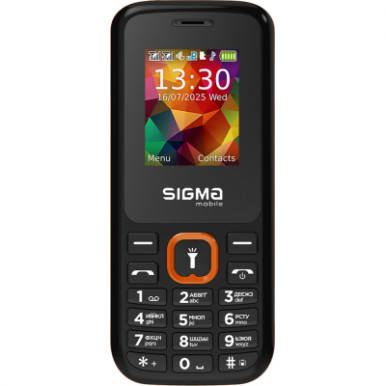 Мобильный телефон Sigma X-style 171 MINI Track Black-Orange (4827798813737)-8-изображение