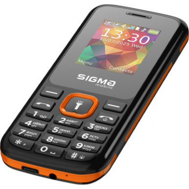 Мобильный телефон Sigma X-style 171 MINI Track Black-Orange (4827798813737)-11-изображение