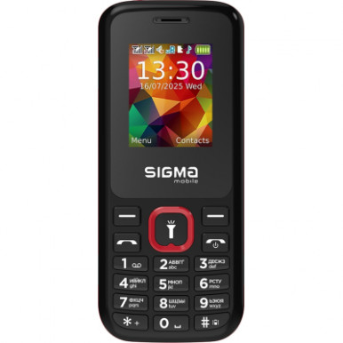 Мобільний телефон Sigma X-style 171 MINI Track Black-Red (4827798813744)-8-зображення