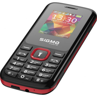 Мобільний телефон Sigma X-style 171 MINI Track Black-Red (4827798813744)-11-зображення
