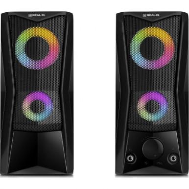 Акустична система REAL-EL S-107 USB Black (EL121100017)-15-зображення