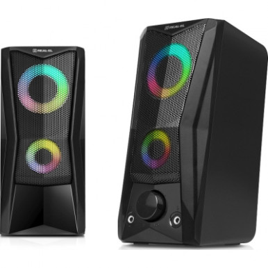Акустична система REAL-EL S-107 USB Black (EL121100017)-18-зображення