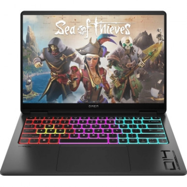 Ноутбук HP OMEN Transcend 14-fb1005ua 14" 3K OLED, Intel U9-285H, 32GB, F1024GB, NVD5070-8, DOS, чорний-6-зображення