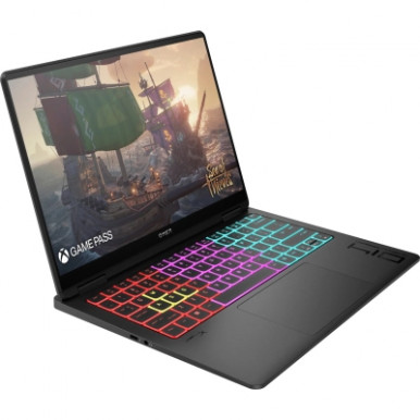 Ноутбук HP OMEN Transcend 14-fb1005ua 14" 3K OLED, Intel U9-285H, 32GB, F1024GB, NVD5070-8, DOS, чорний-7-зображення