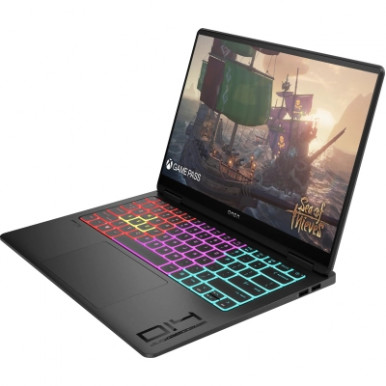 Ноутбук HP OMEN Transcend 14-fb1005ua 14" 3K OLED, Intel U9-285H, 32GB, F1024GB, NVD5070-8, DOS, чорний-8-зображення