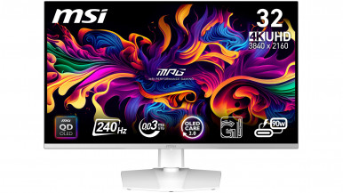 Монітор OLED 32" MPG 321URXW QD-OLED MSI-37-зображення