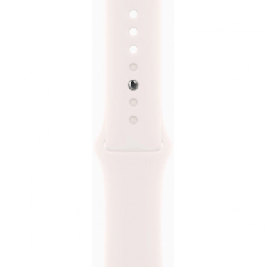 Смарт-годинник Apple Watch Series 11 GPS 46mm Rose Gold Aluminium Case with Light Blush Sport Band - S/M (MEV64RK/A)-5-зображення