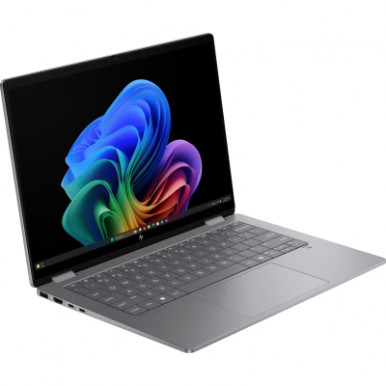 Ноутбук HP OmniBook X Flip x360 14-fm0007ua 14" WUXGA IPS Touch, Intel U5-226V, 16GB, F512GB, UMA, Win11, сірий-8-зображення