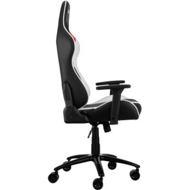 Кресло 2E GAMING BUSHIDO II, ПУ кожа, 3D-Armrests, чёрно-белый-21-изображение
