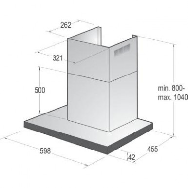 Витяжка кухонна Gorenje WHT6SYW-9-зображення