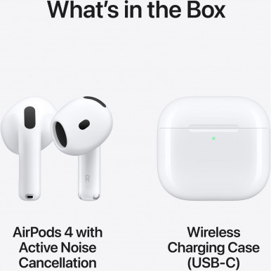 Навушники Apple AirPods 4 with Active Noise Cancellation (MXP93ZE/A)-17-зображення