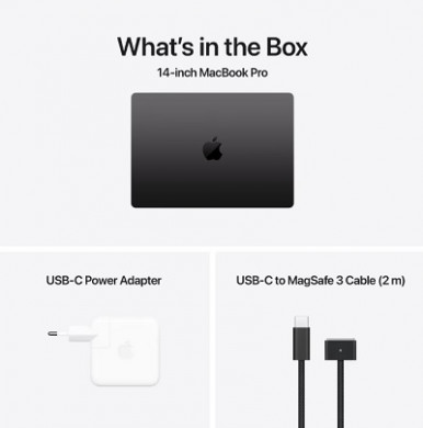 Ноутбук Apple MacBook Pro 14" M4 Pro 24/512GB 2024 (MX2H3UA/A) Space Black-15-зображення