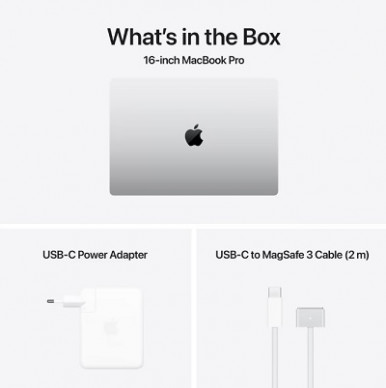 Ноутбук Apple MacBook Pro 16" M4 Max 48/1TB 2024 (MX2W3UA/A) Silver-15 Ноутбук Apple MacBook Pro 16" M4 Max 48/1TB 2024 (MX2W3UA/A) Silver-15-зображення