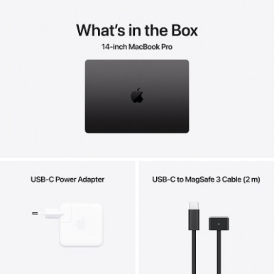 Ноутбук Apple MacBook Pro 14" M4 16/512GB 2024 (MW2U3UA/A) Space Black-15-зображення