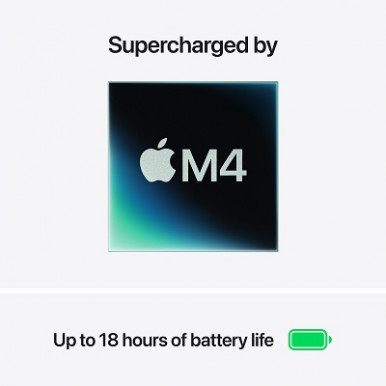 Ноутбук Apple MacBook Air 15.3" M4 16/256GB 2025 (MW1L3UA/A) Midnight-14-зображення