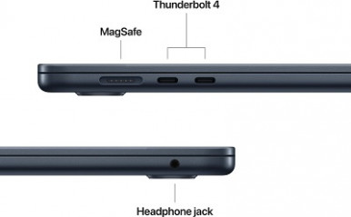 Ноутбук Apple MacBook Air 15.3" M4 16/256GB 2025 (MW1L3UA/A) Midnight-17-зображення
