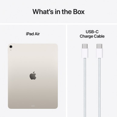 Планшет Apple iPad Air 11" M3 2025 Wi-Fi + Cellular 1TB Starlight (MCGA4TY/A)-19-зображення