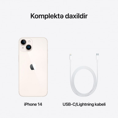 СМАРТФОН IPHONE 14 STARLIGHT 256GB-RUB-47-зображення