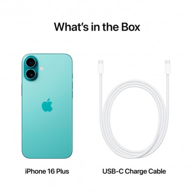 iPhone 16 Plus 512GB Teal,Model A3290-20-зображення