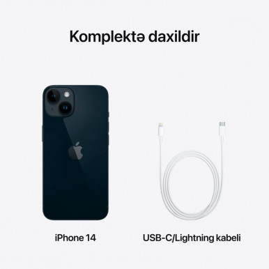 СМАРТФОН IPHONE 14 MIDNIGHT 256GB-RUB-47-зображення