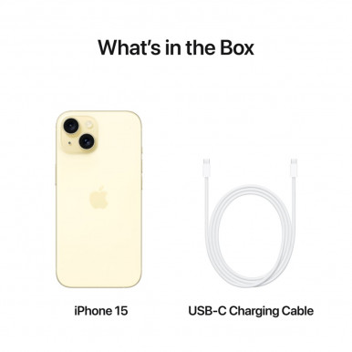 СМАРТФОН IPHONE 15 YELLOW 256GB-RUB-20-зображення